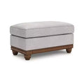 Signature Design by Ashley Meadowview Ottoman, Textured Polyester Upholstery, Sandstone