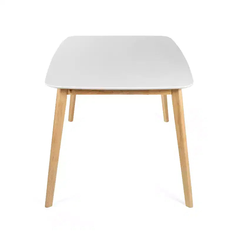 Wood Dining Table White Oak/Natural Oak