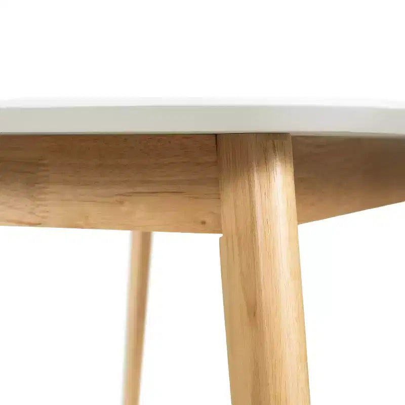 Wood Dining Table White Oak/Natural Oak