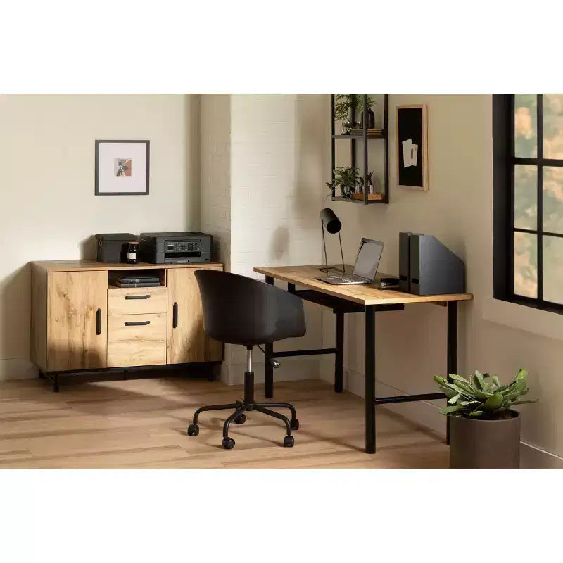 5 Drawer Chest: Metal Slides, Laminate Surface, Particle Board Frame, 48.75"H