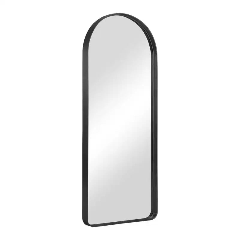 Wall Mounted Mirror Arched Metal Frame Full Length Mirror