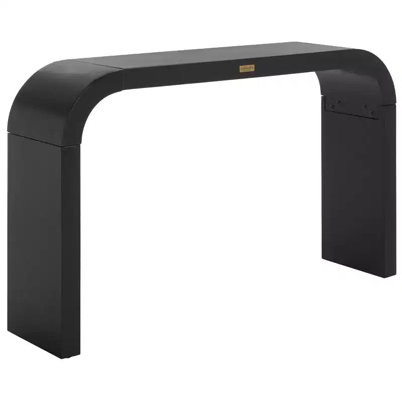 Consolle curva in stile nordico