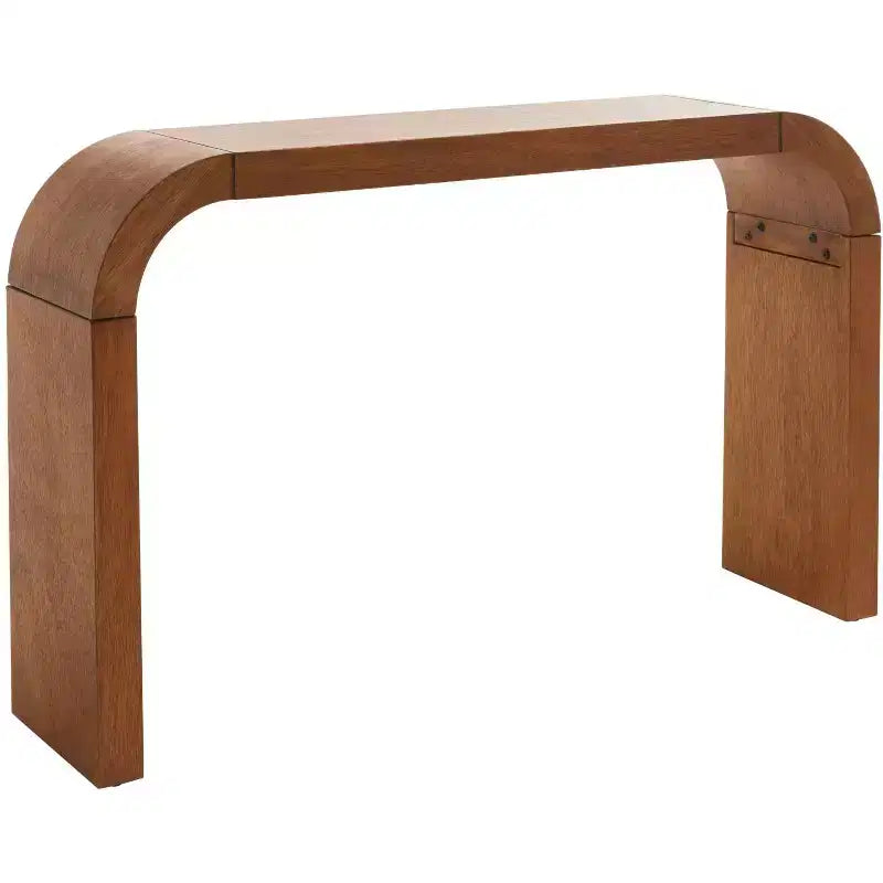 Consolle curva in stile nordico