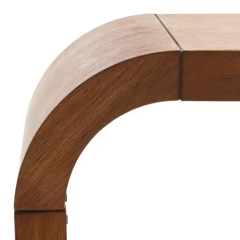 Consolle curva in stile nordico