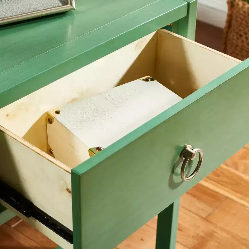 Tavolo consolle in stile classico con cassetti