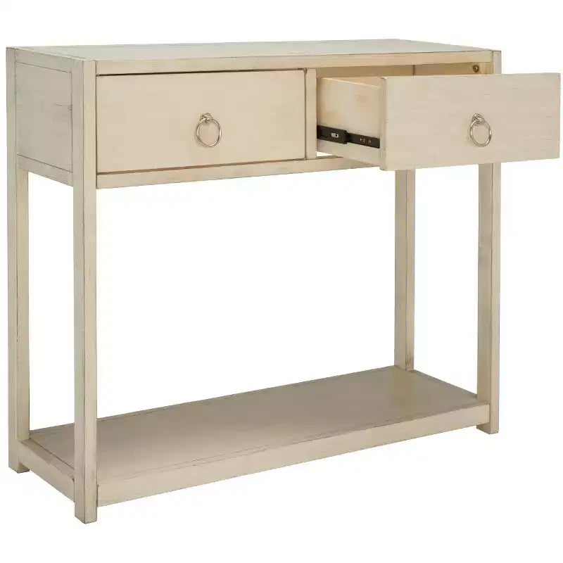 Classic Style Console Table With Drawers