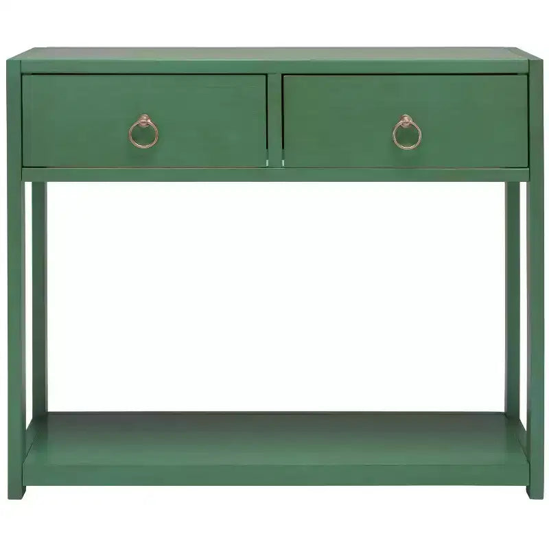 Classic Style Console Table With Drawers