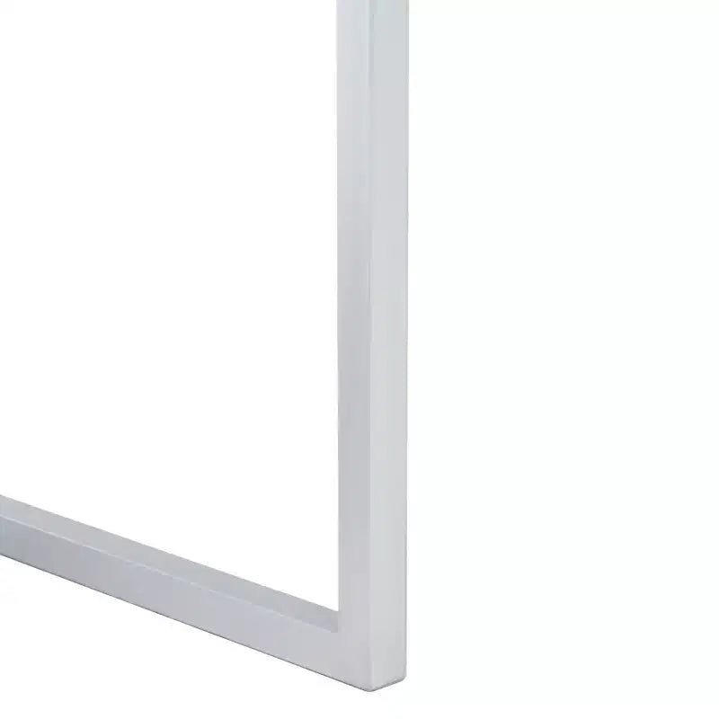 2 Drawer Mirrored Desk - Silver/Mirror
